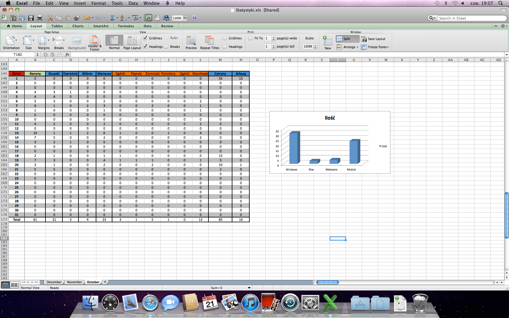 Microsoft Excel descargar para Mac 2011